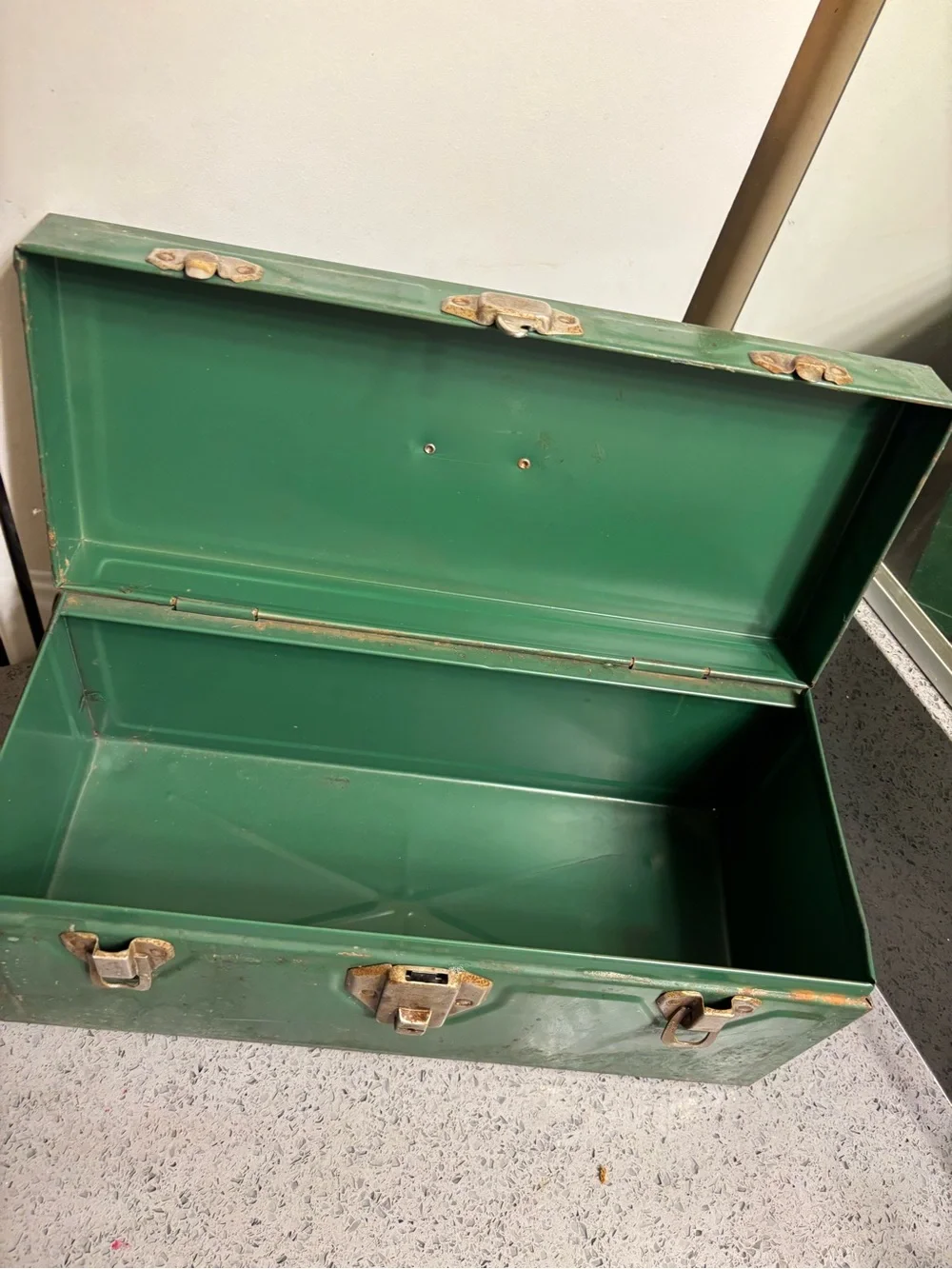 Vintage Union Utility Chest Tackle Box Union Steel Corp